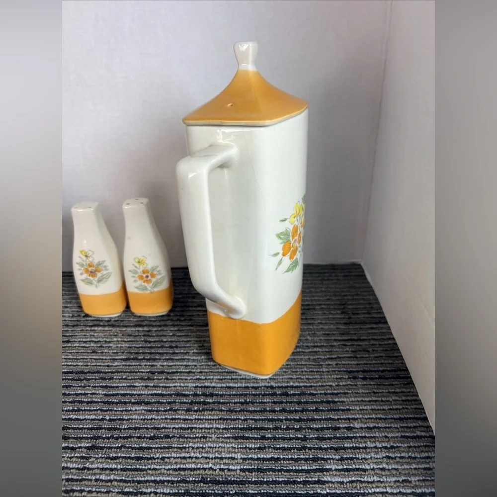 Vintage Hand Painted Fire-Stone Ware Underglazed Grand Bahama Japan 4907 - Picture 9 of 15